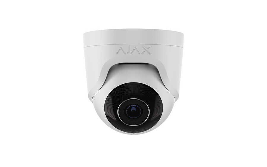 Ajax TurretCam 5 Mp 4 mm Kablolu Mini Dome Kamera - Beyaz