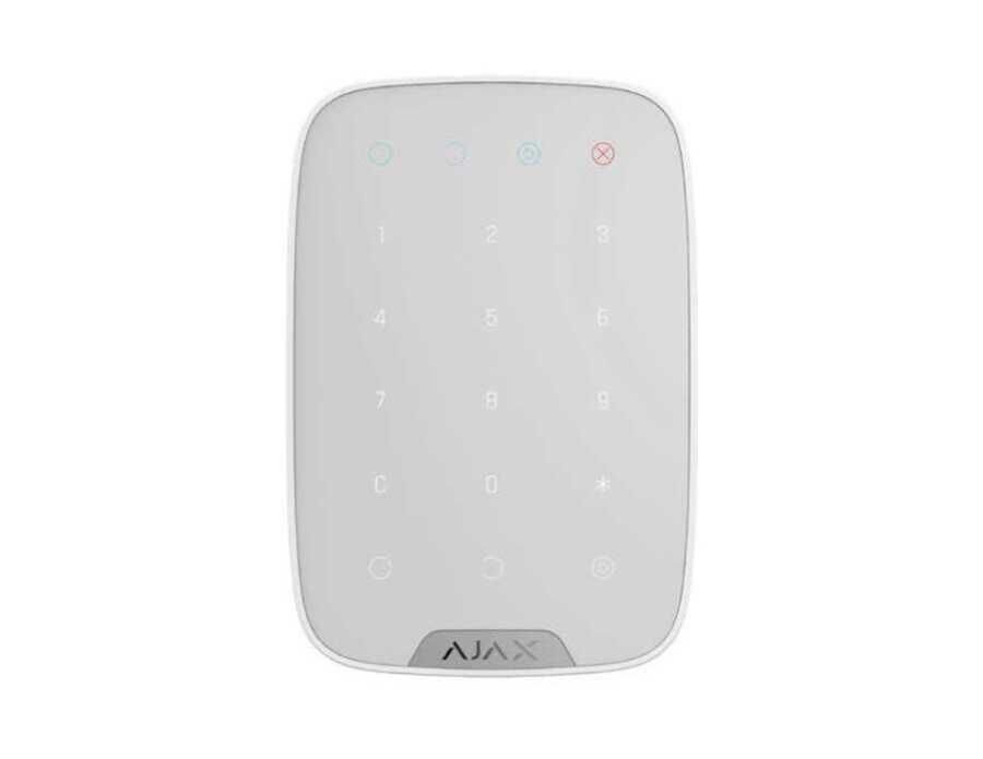 Ajax Keypad PLUS Kablosuz Tuştakımı - BEYAZ