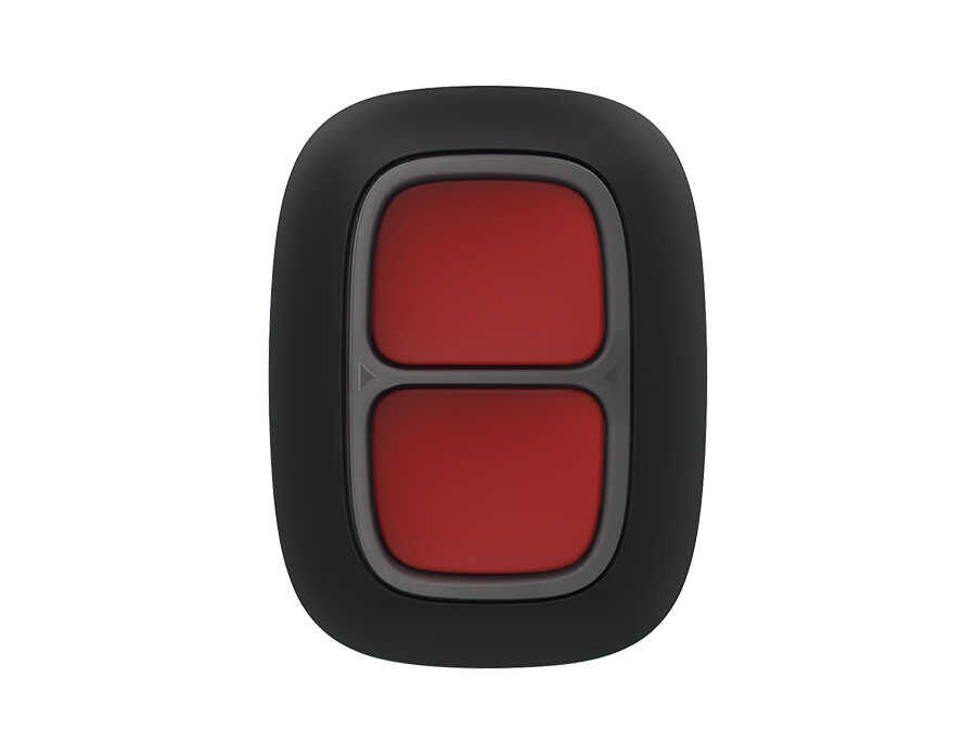 Double Button Kablosuz Programlanabilir Buton SİYAH