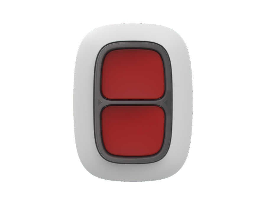 Ajax Double Button Kablosuz Programlanabilir Buton BEYAZ