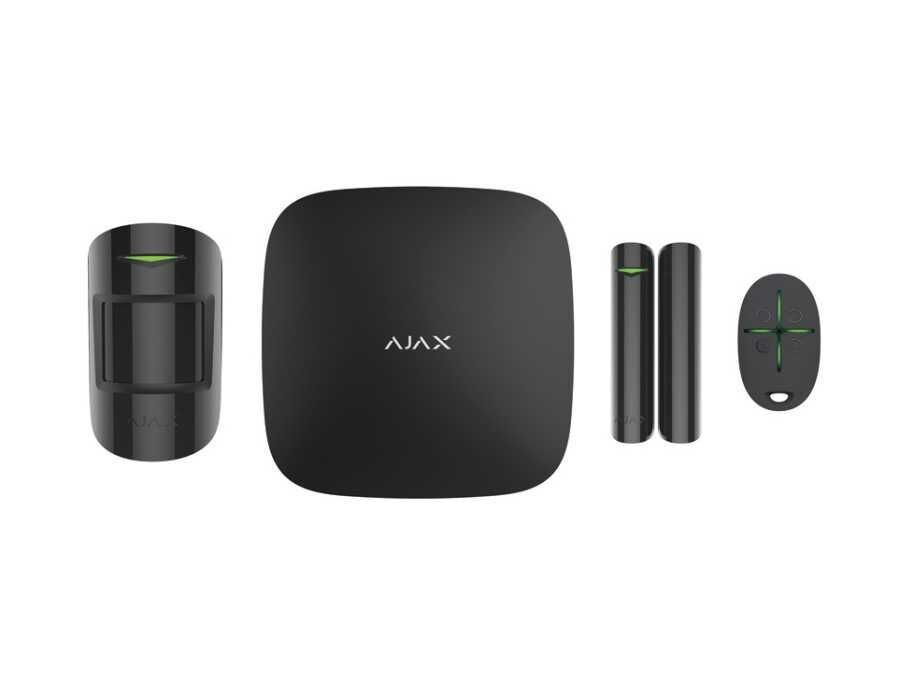 Ajax HubKit / StarterKitHub Kablosuz Alarm Kiti - SİYAH