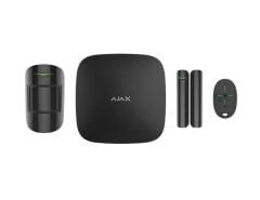 Ajax HubKit / StarterKitHub Kablosuz Alarm Kiti - SİYAH