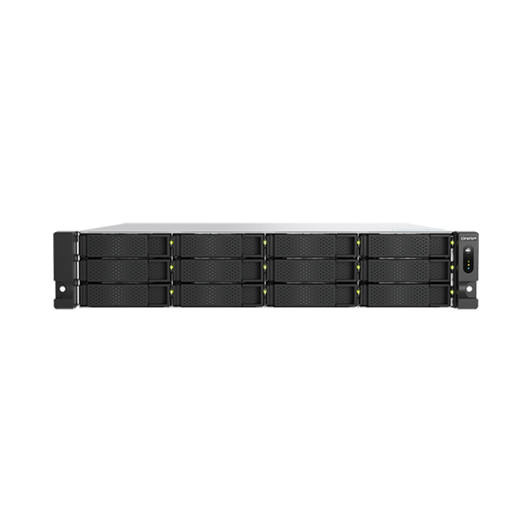 QNAP TS-h1277AXU-RP-R7-32GB RAM 12 Hdd Yuvalı Rack NAS