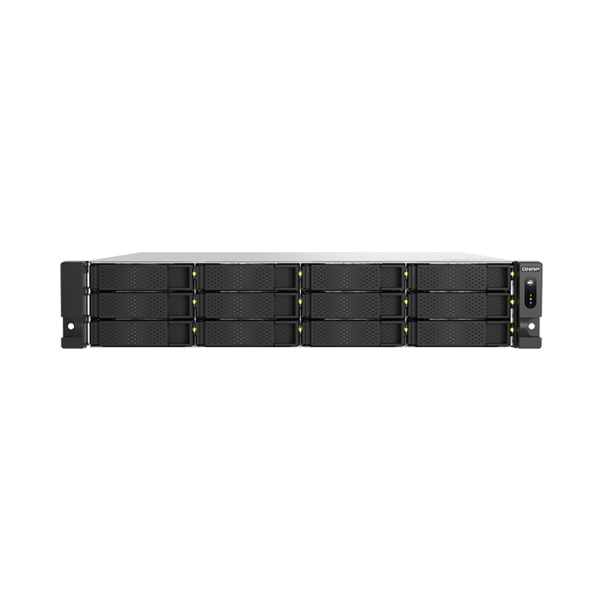 QNAP TS-h1277AXU-RP-R5-16GB RAM 12 Hdd Yuvalı Rack NAS