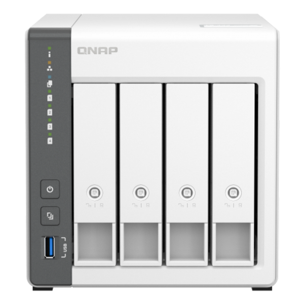 QNAP TS-433-4GB RAM 4 Hdd Yuvalı Tower NAS