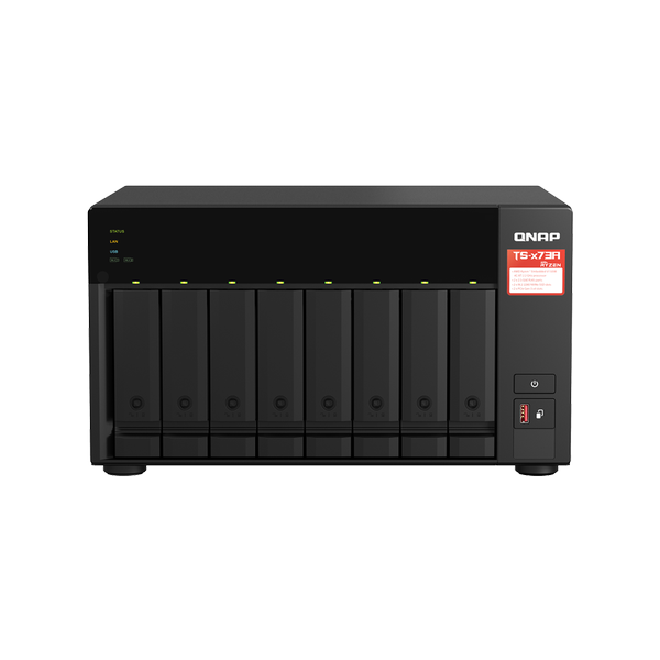 QNAP TS-873A-8GB RAM 8 Hdd Yuvalı Tower NAS