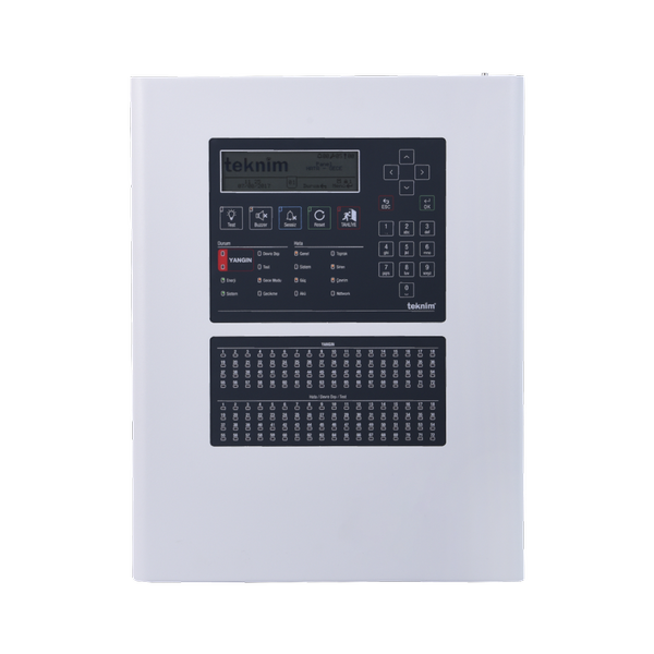 Teknim TFP-2114 4 Loop Akıllı Adresli Yangın Alarm Paneli, Network Edilebilir