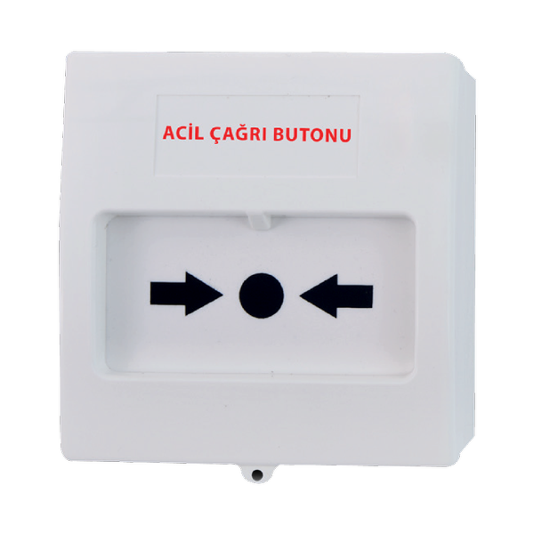Teknim TFB-3165W Acil Durum Butonu, Beyaz