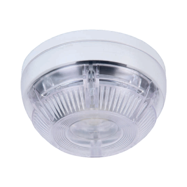 Teknim TFS-1182W Akıllı Adresli Dahili İzolatörlü Flaşörlü Yangın Alarm Sireni, Beyaz