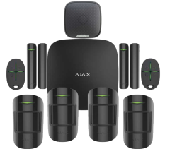 Ajax 4 lü Alarm Seti - Siren & 2 Kumanda Dahil