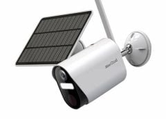 AC-S12 IP WIFI SPOTLIGHT 2x6500K BEYAZ LED PIR BULLET SOLAR KAMERA