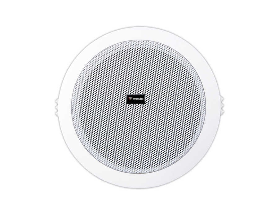 Westa WS-1018TC - 13cm 6 Watt Trafolu Alçıpan Hoparlör 5/10 Watt Trafolu Alçıpan Hoparlör