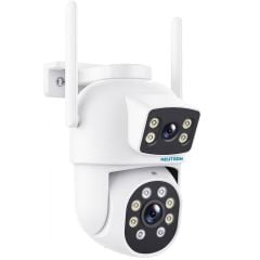 NEUTRON NTL-PT-13W-DBW2 ÇİFT KAMERALI DIŞ MEKAN PAN/TİLT Wİ-Fİ KAMERA