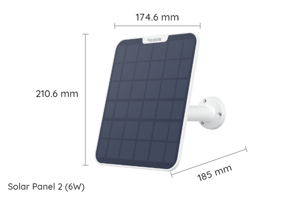 Reolink Solar Panel2 - Beyaz - Güneş Paneli Kamera için