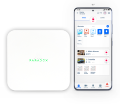 Paradox M25 Set-Ana Ünite-Pır-Mk-Kumanda-PoE (WIFI-ETHERNET)