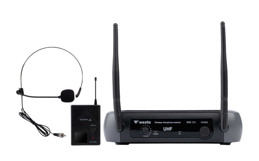 Westa WM-101T 1 Receiver+1 Lavalier(Yaka) Mikrofon Seti