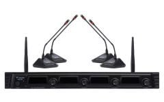 Westa WM-404C - 4 Kanal UHF Masa Mikrofon Seti