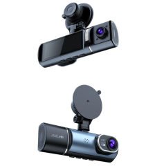 POWERMASTER PM-27086 3.16'' TFT EKRAN ÇİFT KAMERALI GPS MODÜLLÜ HD ARAÇ KAMERASI DVR (128GB DESTEKLİ)