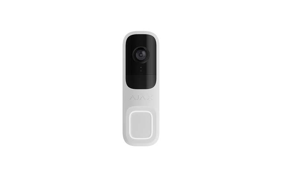 Ajax Doorbell - BEYAZ - Ajax Görüntülü Kapı Zili
