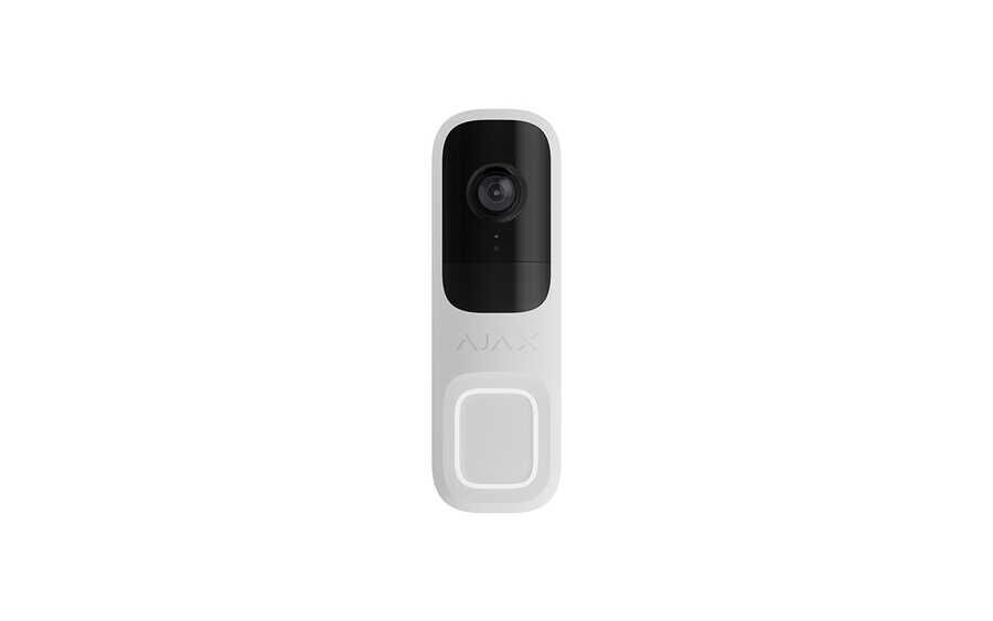 Ajax Doorbell - BEYAZ - Ajax Görüntülü Kapı Zili