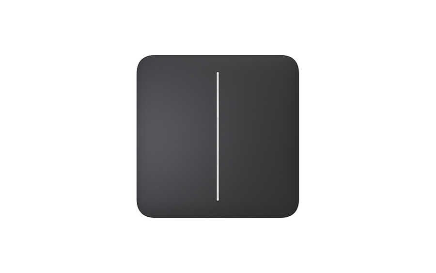 Ajax SoloButton (2-gang) Graphite