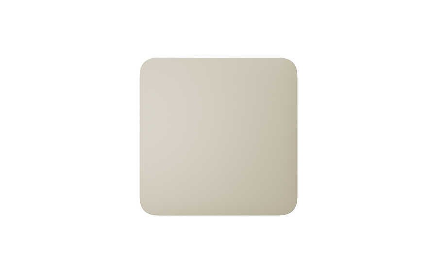 Ajax SoloButton (1-gang/2-way) Ivory