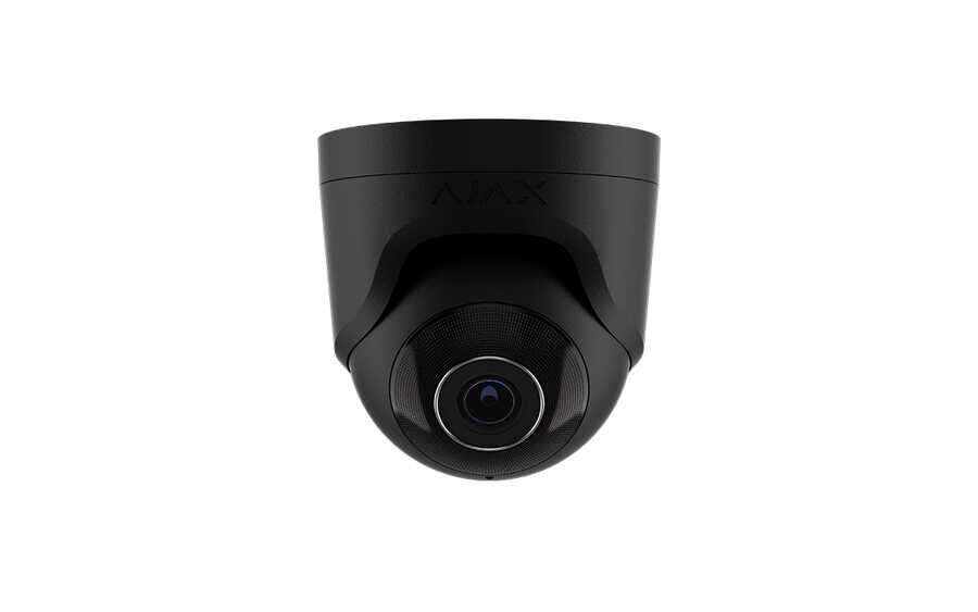 Ajax TurretCam 5 Mp 4 mm Kablolu Mini Dome Kamera - Siyah